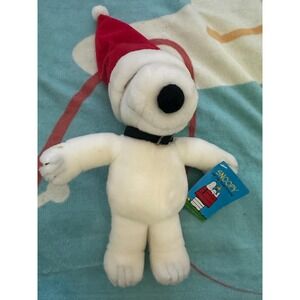 Vintage Christmas Snoopy Plush with Tags